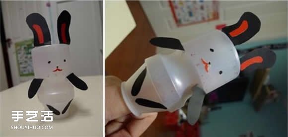 养乐多瓶子制作小动物 养乐多瓶子做手工图片(图3)