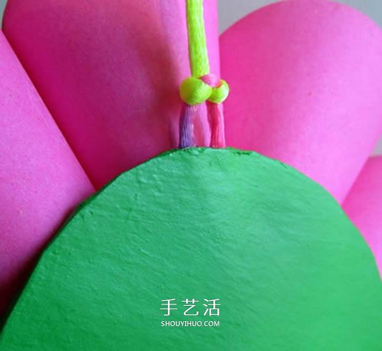 便利贴手工制作立体纸花的做法图解(图9)