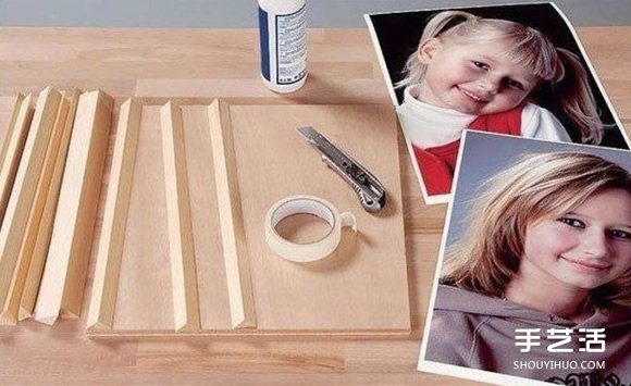 创意多角度装饰画DIY手工制作图解教程(图2)