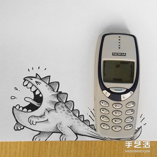 二次元和三次元结合 DIY充满童趣的漫画图片(图1)