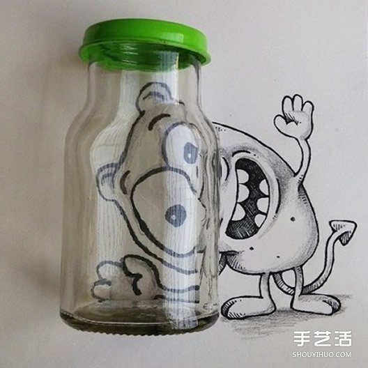 二次元和三次元结合 DIY充满童趣的漫画图片(图6)