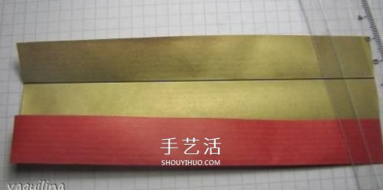 冬天的美丽折纸手工 立体雪花花球的折法图解(图4)