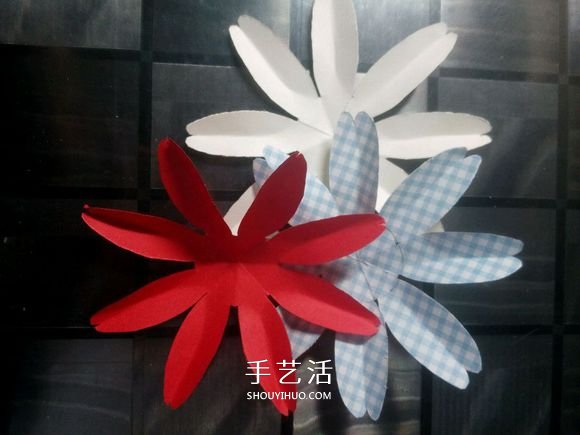 简单手工做太阳花教程 向日葵花的做法图解(图4)