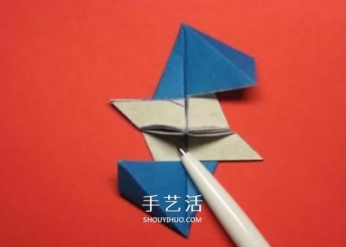 春意盎然的花球！手工折纸立体纸花球的教程(图18)