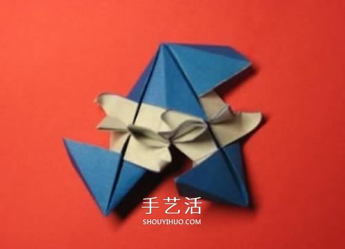 春意盎然的花球！手工折纸立体纸花球的教程(图23)