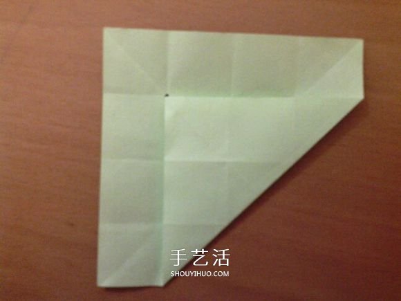 幸运四叶草的折法图解 怎么折纸四叶草步骤图(图6)