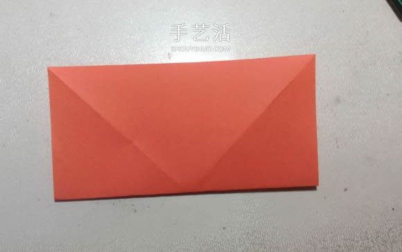怎么折纸月季花的方法 手工月季花的折法图解(图2)