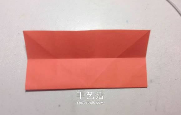 怎么折纸月季花的方法 手工月季花的折法图解(图6)