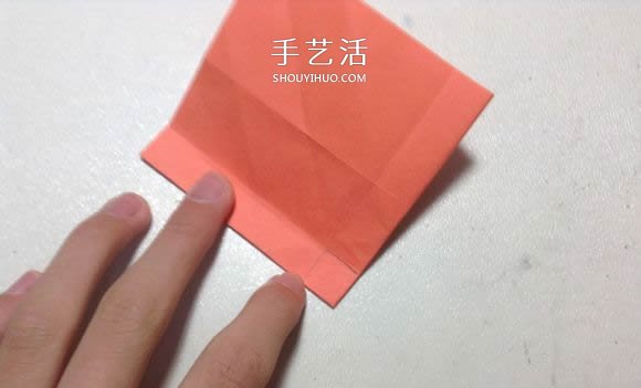 怎么折纸月季花的方法 手工月季花的折法图解(图14)