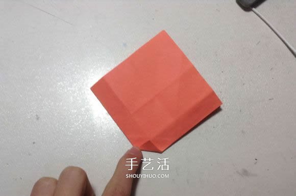 怎么折纸月季花的方法 手工月季花的折法图解(图15)