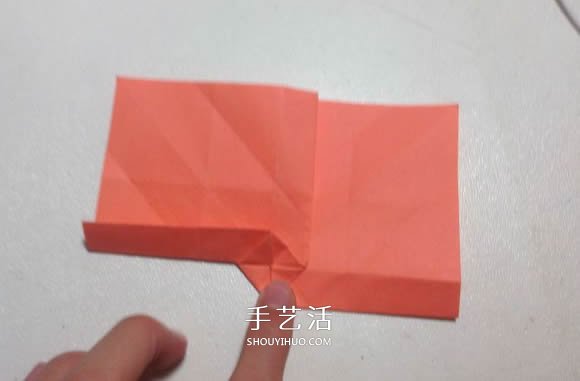 怎么折纸月季花的方法 手工月季花的折法图解(图19)