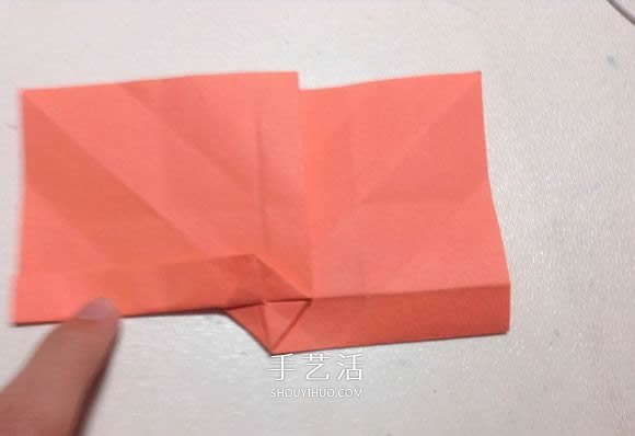 怎么折纸月季花的方法 手工月季花的折法图解(图18)