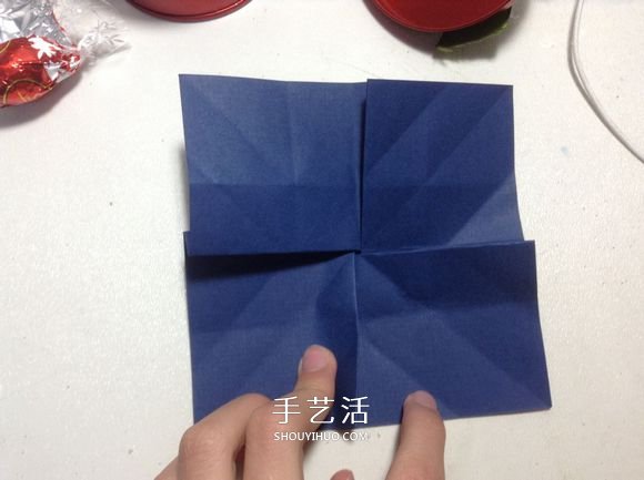 怎么折纸月季花的方法 手工月季花的折法图解(图23)