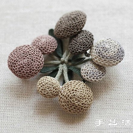 日本Jungjun的森系手工针织花卉(图6)