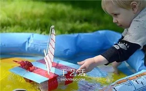 矿泉水瓶做帆船教程 自制塑料瓶小船制作方法(图4)