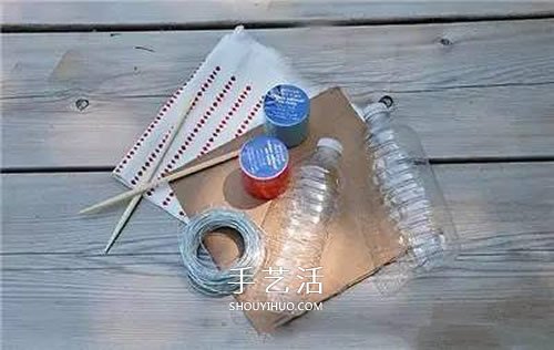 矿泉水瓶做帆船教程 自制塑料瓶小船制作方法 - 诺云双维造物网