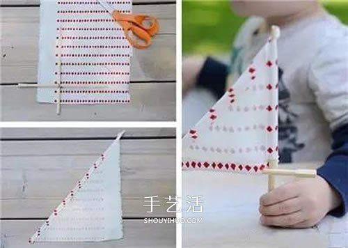 矿泉水瓶做帆船教程 自制塑料瓶小船制作方法(图2)