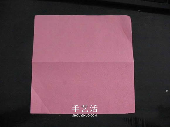 赠送初恋的小礼物！折纸蔷薇戒指的折法图解(图8)