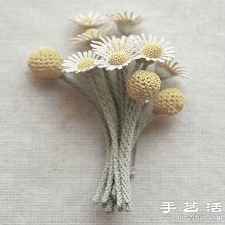 日本Jungjun的森系手工针织花卉(图1)