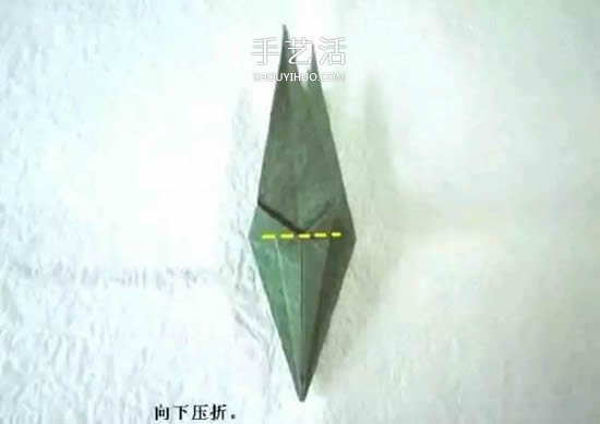折纸花朵不可少！简单花萼的折纸方法图解(图16)