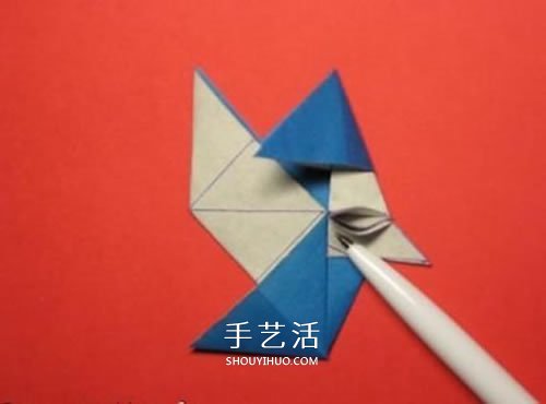 春意盎然的花球！手工折纸立体纸花球的教程(图17)