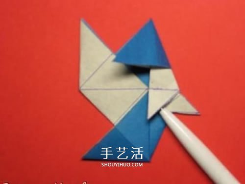 春意盎然的花球！手工折纸立体纸花球的教程(图16)