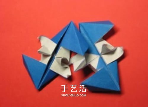 春意盎然的花球！手工折纸立体纸花球的教程(图24)