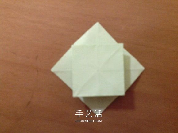 幸运四叶草的折法图解 怎么折纸四叶草步骤图(图16)