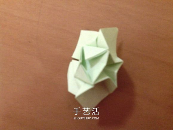 幸运四叶草的折法图解 怎么折纸四叶草步骤图(图18)