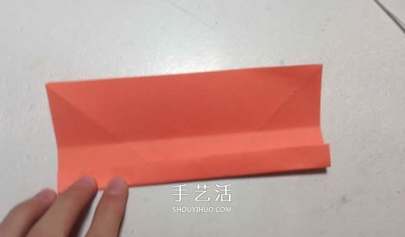 怎么折纸月季花的方法 手工月季花的折法图解(图6)
