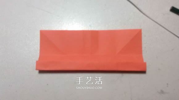 怎么折纸月季花的方法 手工月季花的折法图解(图11)