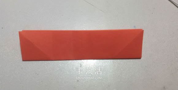 怎么折纸月季花的方法 手工月季花的折法图解(图9)