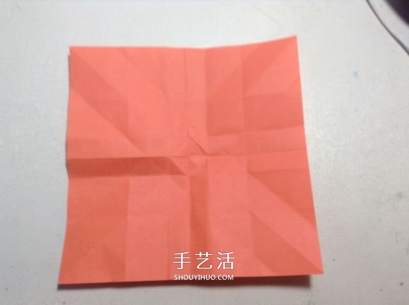 怎么折纸月季花的方法 手工月季花的折法图解(图21)