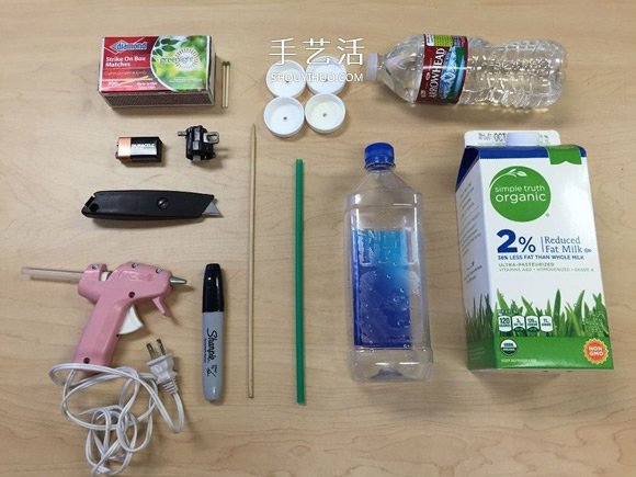 自制电动风力车玩具的制作方法教程(图2)