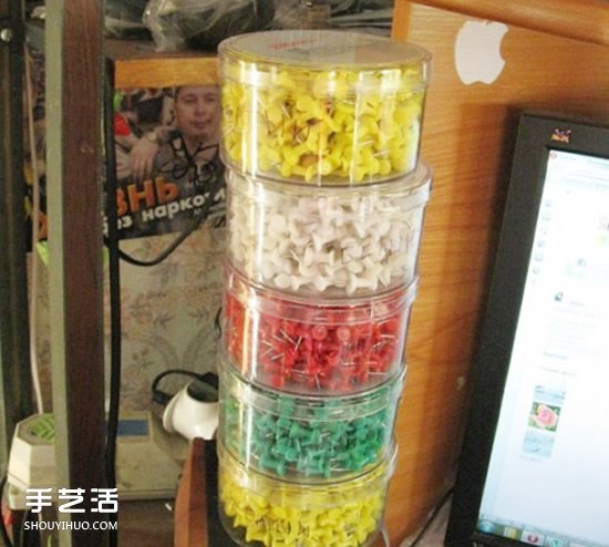 图钉画制作教程：他用一个月钉出女友肖像画(图3)