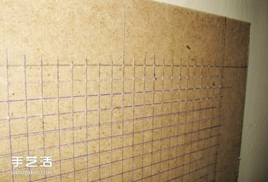 图钉画制作教程：他用一个月钉出女友肖像画(图5)