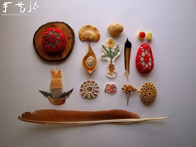 小清新手工针织作品欣赏 - 诺云双维造物网
