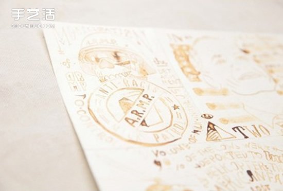 创意牛奶画DIY图片 手工牛奶画画作品欣赏(图4)
