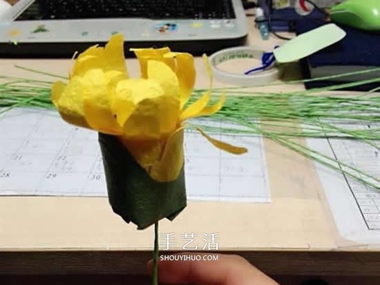 手揉纸花的手工制作教程 新手也能轻松完成！(图3)