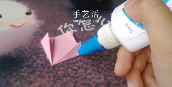 肯定学得会！超简单五瓣樱花的折纸方法步骤(图10)