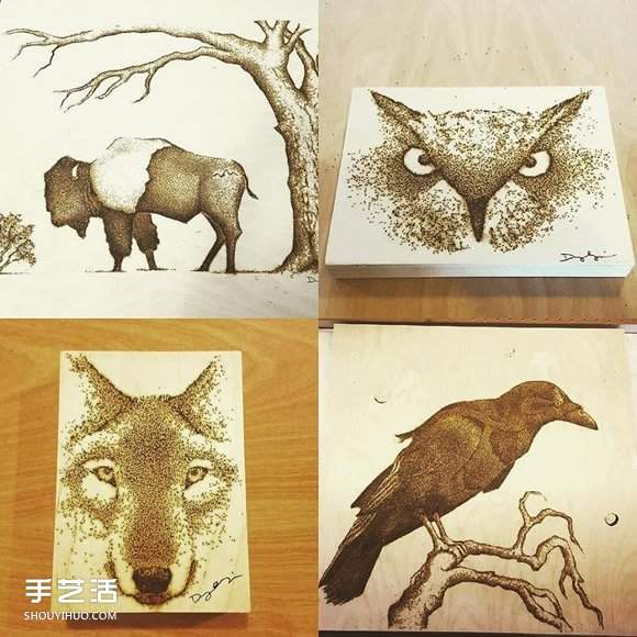 最酷炫的绘画方式：丹尼瑟文用火药作为颜料(图5)