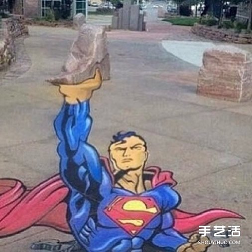 街头3D立体画作品欣赏 3D立体街头涂鸦图片(图2)