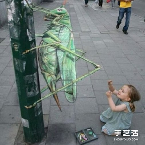 街头3D立体画作品欣赏 3D立体街头涂鸦图片(图5)