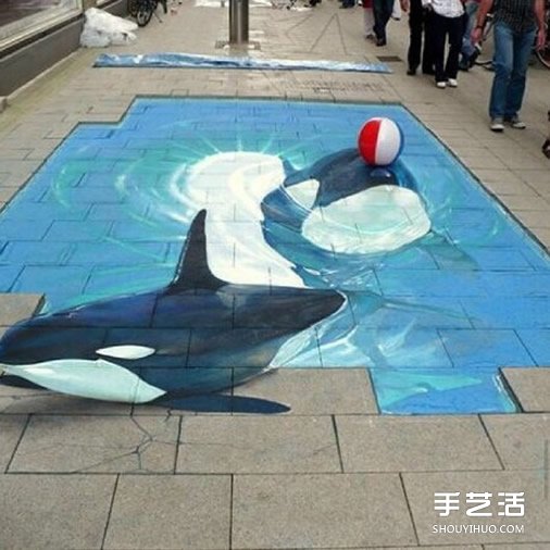 街头3D立体画作品欣赏 3D立体街头涂鸦图片(图7)