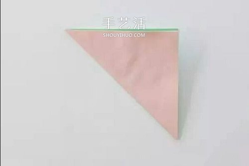 简单又漂亮纸花的折法图解 有16个花瓣！(图2)