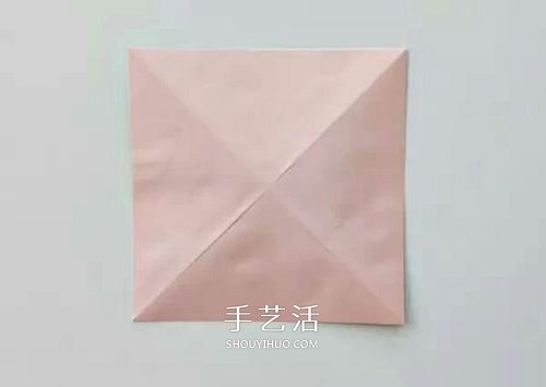 简单又漂亮纸花的折法图解 有16个花瓣！(图3)