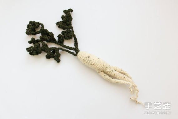 毛线编织的蔬菜水果作品 卖得比新鲜的贵多了(图3) 毛线编织的蔬菜水果作品 卖得比新鲜的贵多了(图3)