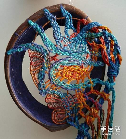 创意编织画作品图片 将人物刻画得惟妙惟肖(图4)
