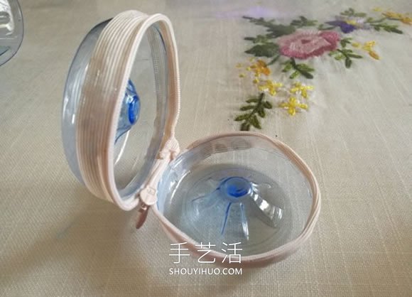 自制耳机包的方法 只需两个塑料瓶废物利用！(图7)
