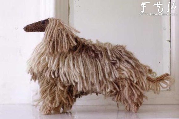 针织的狗狗们，逼真又好玩~ - 诺云双维造物网